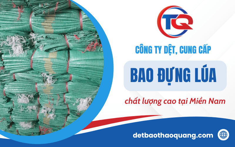 công ty dệt, cung cấp bao đựng lúa 