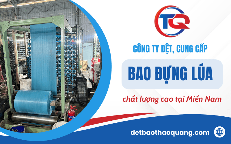 công ty dệt, cung cấp bao đựng lúa 