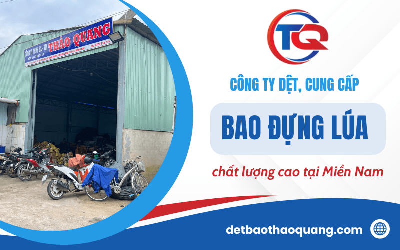 công ty dệt, cung cấp bao đựng lúa 