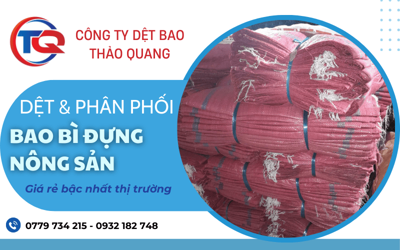 bao bì đựng nông sản